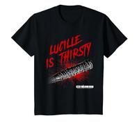 The Walking Dead Lucille is Thirsty T-Shirt, Enfant, Noir, 3 Ans