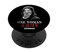 The Walking Dead One Woman Army PopSockets PopGrip Adhésif