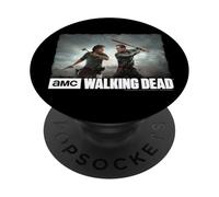 The Walking Dead Rick & Negan Face Off PopSockets PopGrip Adhésif