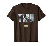 The Walking Dead Season 6 T-Shirt, Homme, Marron, M