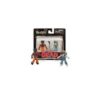 The Walking Dead - Set De 2 Figurines - Battle Damaged Tyreese Et Farmer Zombie