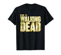 The Walking Dead T-Shirt Officiel Noir Unisexe Adulte Homme S