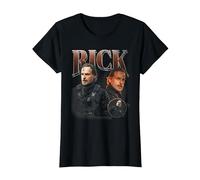 The Walking Dead - The Ones Who Lived Rick Homage T-Shirt, Femme, Noir, M