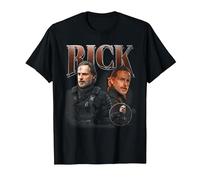 The Walking Dead - The Ones Who Lived Rick Homage T-Shirt, Homme, Noir, 5XL