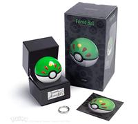The Wand Company Ballon de Poke réaliste et électronique moulé sous Pression avec Boule et Lampe de présentation sous Licence Officielle Pokémon