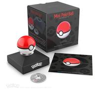 The Wand Company – Mini Poké Ball – Réplique Pokémon réaliste, électronique, métal, socle lumineux
