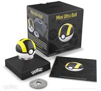 The Wand Company Réplique Poké Ball Pokémon Mini Ultra Ball – métal, électronique, socle lumineux