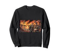 The War of The Worlds Science-Fiction Alien London Falls Sweatshirt
