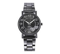 The Watch Lady Top Fashion Dernière Wild Creative Belt Mesh Fashion Ladies Women Watch Men Watches, Noir , taille unique