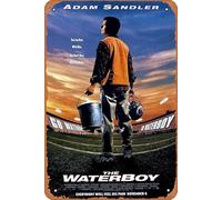 The Waterboy 1998 Plaque murale rétro en métal 30,5 x 20,3 cm