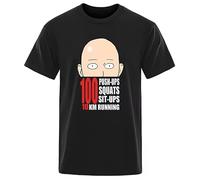 The Way for The Force Cartoons Print T-Shirts Black L