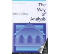 The Way of Analysis, Jones and Bartlett Books in Mathematics Robert S. Strichartz (Auteur)