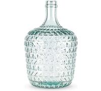 the way up Vase en verre recyclé Valentina 20cm clear 30cm de haut