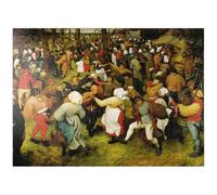 The Wedding Dance in the Open Air 1566 by Pieter Bruegel The Elder - Puzzle de qualité supérieure de 1000 pièces pour adultes