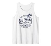 The Wedge - Badge de Surf rétro de Newport Beach en Débardeur