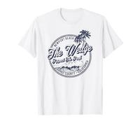 The Wedge - Badge de Surf rétro de Newport Beach en T-Shirt