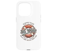 The Wedge Newport Beach Surf Rescue Style Nautique Vintage Coque pour iPhone 15 Pro