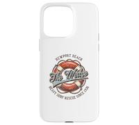 The Wedge Newport Beach Surf Rescue Style Nautique Vintage Coque pour iPhone 15 Pro Max