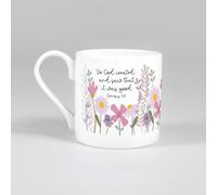 The Wee Sparrow Mug en porcelaine anglaise God Created (Wild Meadow)