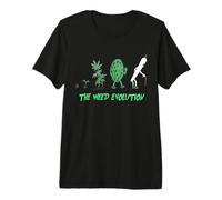 The Weed Evolution, Humour Cannabis, Marijuana, 420 T-Shirt Haut de Gamme