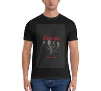 The Weedpranos Graphic T-Shirt Animal Print Shirt for Mens Graphic T-Shirts Blank T Shirts Black S