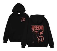 The Weeknd After Hours Til Dawn 2026 - Pulls imprimés double face tendance, sweats à capuche décontractés à manches longues pour hommes, style Y2K, confortables grey