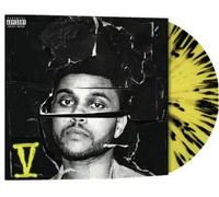 The Weeknd - Beauty Behind The Madness - Exclusive Limited Edition Yellow With Black Splatter Colored 2x Vinyl LP