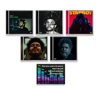 The Weeknd - Complete CD Studio Discography - ( Kiss Land / Beauty Behind the Madness / Starboy / After Hours / Dawn FM ) + Including Bonus Art Card
