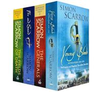 The Wellington and Napoleon Quartet 4 Books Collection Set By Simon Scarrow (The Fields of Death, Fire and Sword, The Generals & Young Bloods)
