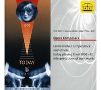 The Welte Mignon Mystery Vol. XIV : Opéra Composers