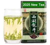 Thé West Lake Longjing, feuilles de thé vert Dragon Well Pick Before Qingming, classe A du village de Longjing, 100 g