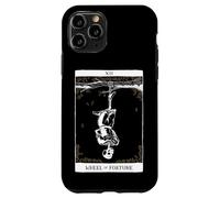 The Wheel of Fortune Carte de Tarot Squelette Halloween Goth Coque pour iPhone 11 Pro