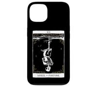The Wheel of Fortune Carte de Tarot Squelette Halloween Goth Coque pour iPhone 13