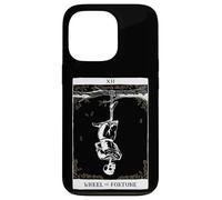 The Wheel of Fortune Carte de Tarot Squelette Halloween Goth Coque pour iPhone 13 Pro