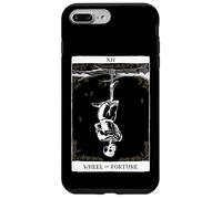 The Wheel of Fortune Carte de Tarot Squelette Halloween Goth Coque pour iPhone 7 Plus/8 Plus