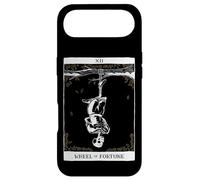 The Wheel of Fortune Carte de Tarot Squelette Halloween Goth Coque pour iPhone Air