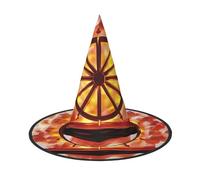 The Wheel of Ixion Lot de 2 chapeaux de sorcière pliables pour Halloween