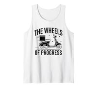 The Wheels Of Progress Delivery Guy Package Delivery Guy Débardeur