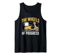 The Wheels Of Progress Delivery Guy Package Delivery Guy Débardeur