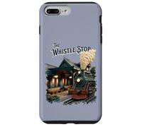 The Whistle Stop : Gare et Train à Vapeur Vintage Coque pour iPhone 7 Plus/8 Plus