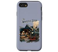 The Whistle Stop : Gare et Train à Vapeur Vintage Coque pour iPhone SE (2020) / 7/8