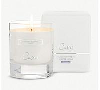 The White Company Bougie parfumée Cassis - Notes de mûres et de cassis