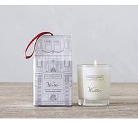 The White Company Bougie votive à suspendre 75 g - Cinnamon, Clove, Fresh Orange - Hiver - 18 heures de combustion - 7 x 6 x 6 cm