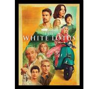 The White Lotus - Poster encadré "Saison 2" PM8743 (40 cm x 30 cm) (Coloré)