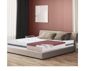 The White Stone Matelas à mémoire de Forme 140 x 200 à fermeté Moyenne | Hauteur 27 cm | Tissu hypoallergénique Respirant | Propriétés orthopédiques Auto-modelantes | Produit en Italie