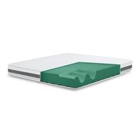 The White Stone Matelas Double 140x210 Basic orthopédique Hauteur 20 cm Made in Italy