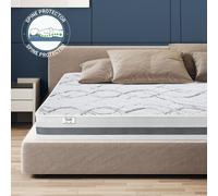 The White Stone Matelas Simple 95x190 Memory Foam orthopédique Hauteur 27 cm Made in Italy