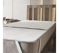 The White Stone Protège-Matelas 170 x 190 Imperméable avec 3 Alèses Amovibles et Lavables | Tissu Stress Free Hypoallergénique et Antibactérien avec Clips de Fixation | Alèse de Lit Lavable en Machine