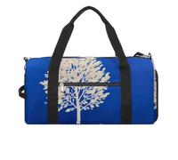 The White Tree Sac de sport fourre-tout léger pour homme et femme Blanc Taille unique, blanc, Taille unique