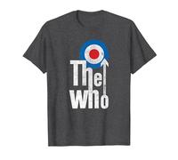 The Who Elevated Target Rock Music Band T-Shirt, Homme, Chiné Foncé, 3XL